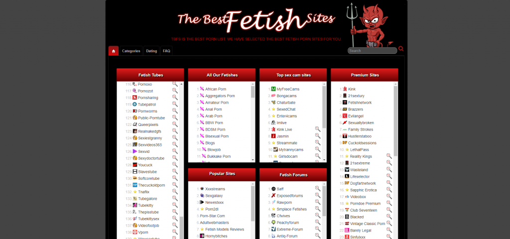 TheBestFetishSites Review Image